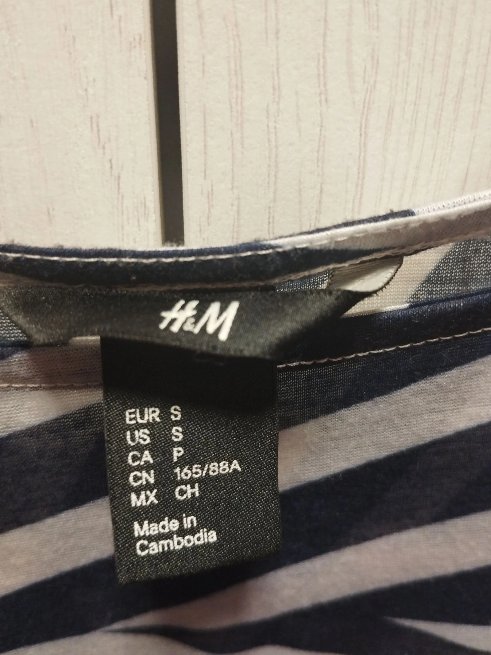 H&M Geometric Stripe Beach Dress Size S – photo 10